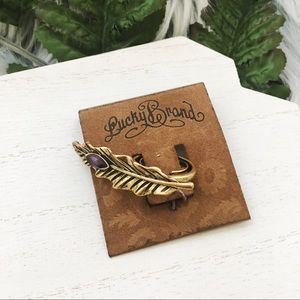 LUCKY BRAND Feather Ring